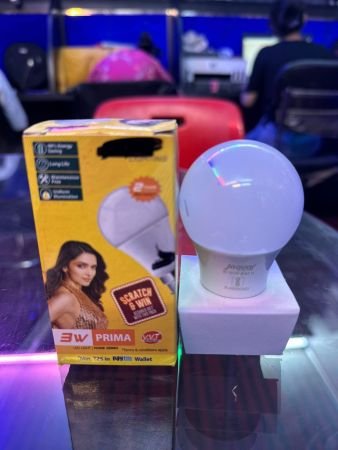 3W LED DRIVER BULB (WHITE)